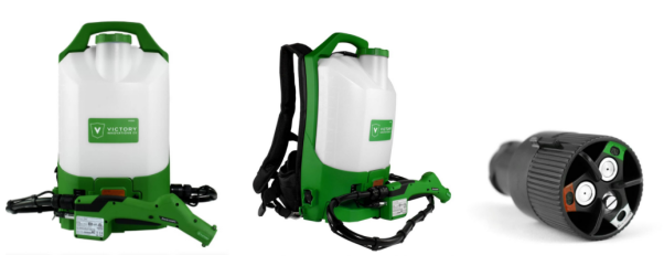 electrostatic backpack disinfecting sprayers